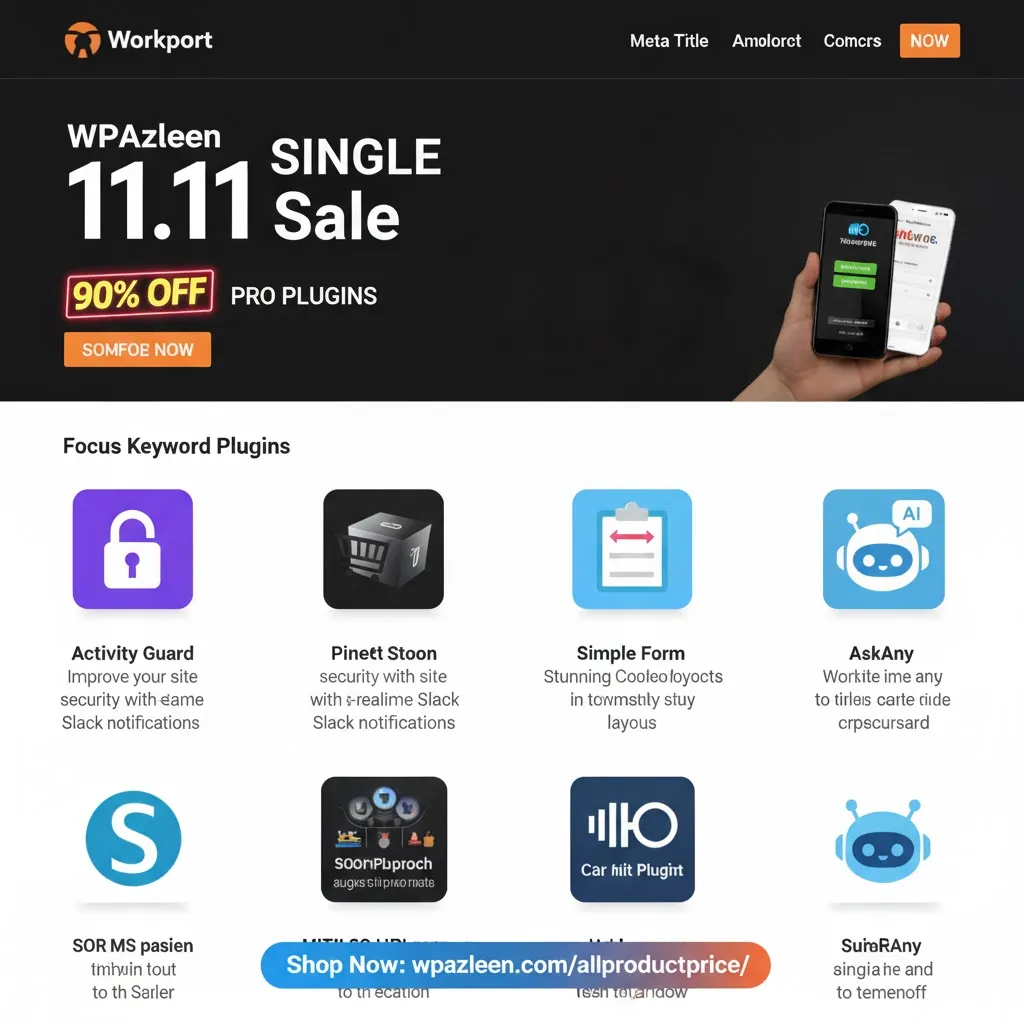 Unbeatable Savings: WPAzleen's 11.11 Sale