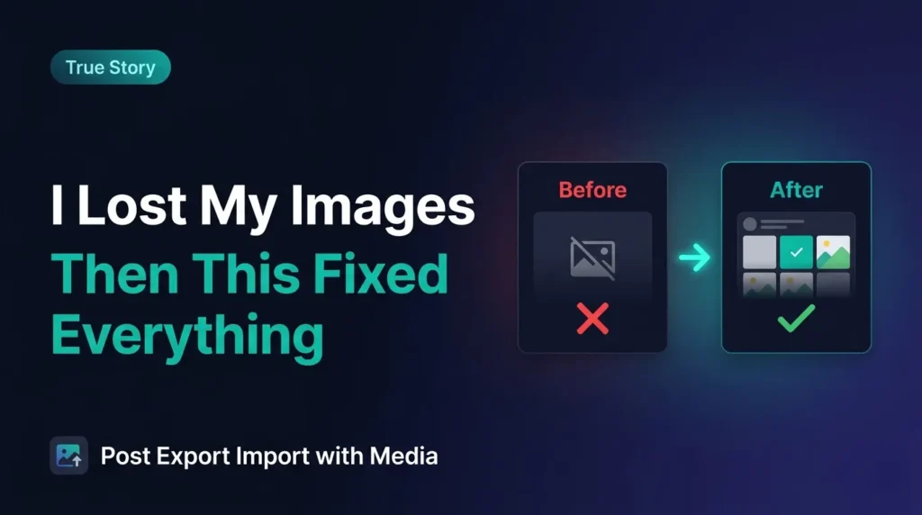I Tried to Migrate WordPress Posts with Media Manually - Here's What Finally Worked migrate wordpress posts with media 2images